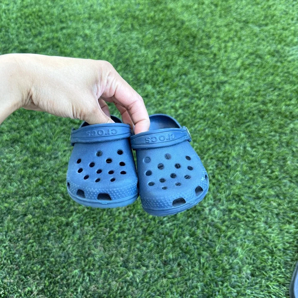 Kids Blue Crocs Clogs